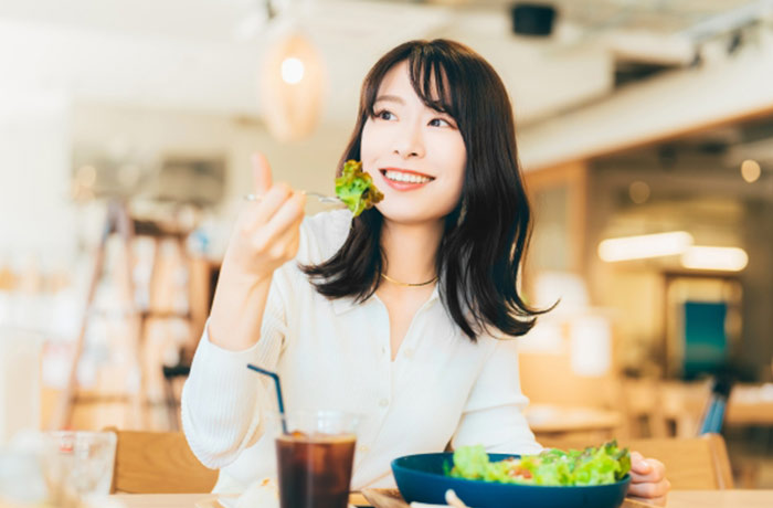 食感は食事の楽しみの１つです